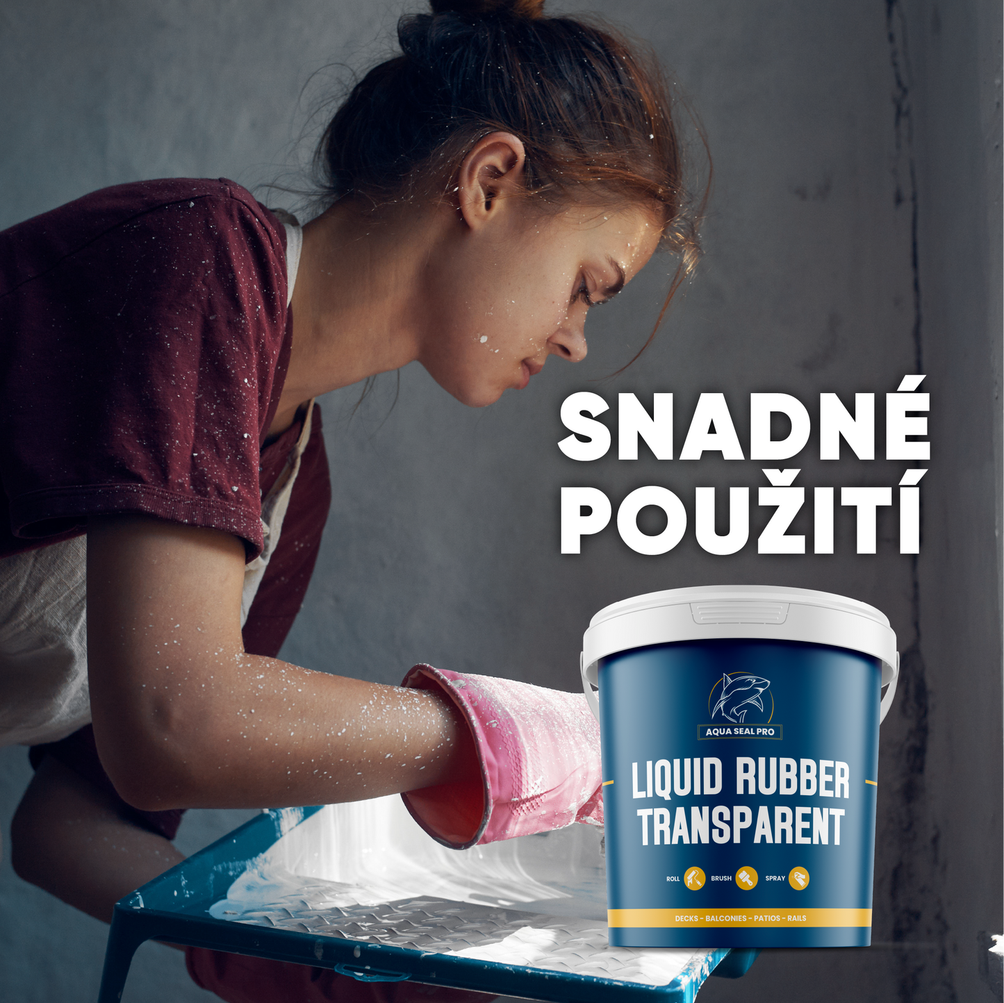 AQUA SEAL PRO 300ml – Vodotěsné průhledné lepidlo