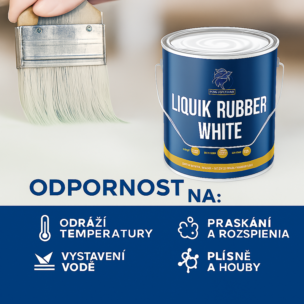 AQUA SEAL PRO – Výkonná hydroizolace v bílé a průhledné verzi